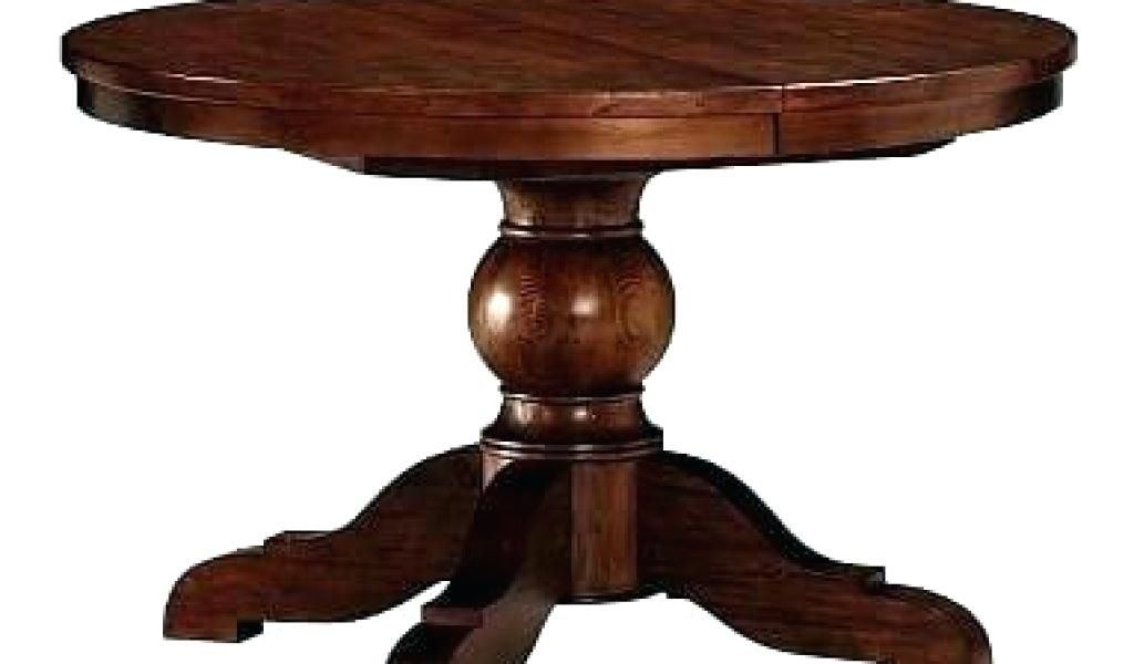 Nolan Round Pedestal Dining Tables Inside Fashionable Round Table With Leaf Extension – Malack (View 19 of 30)