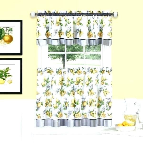 Overstock Window Treatments – Healthfulpursuit.co Inside Lemon Drop Tier And Valance Window Curtain Sets (Photo 4 of 30)