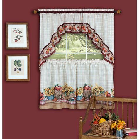 Pinterest – Пинтерест Intended For Multicolored Printed Curtain Tier And Swag Sets (View 2 of 30)