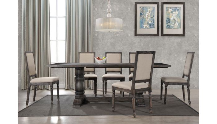 Popular Avondale Rustic Grey Dining Table In Avondale Dining Tables (Photo 19 of 20)