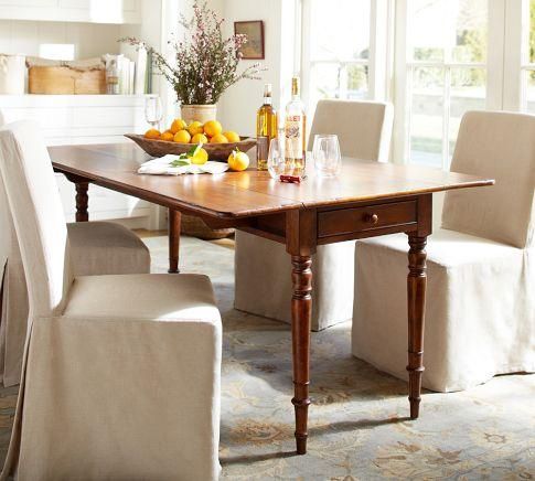 Popular Drop Leaf Table – Pottery Barn Intended For Black Shayne Drop Leaf Kitchen Tables (View 18 of 20)