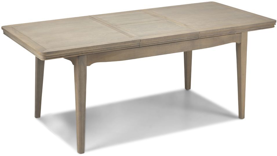 Preferred Georgina Grey Washed Oak Large Extending Dining Table For Black Wash Banks Extending Dining Tables (View 15 of 20)