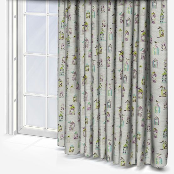 Prestigious Textiles Aviary Lavender Intended For Aviary Window Curtains (Photo 8 of 30)
