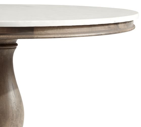 Round Inside Alexandra Round Marble Pedestal Dining Tables (Photo 5 of 30)