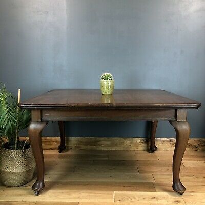 Rustic Mahogany Extending Dining Tables Intended For Famous Vintage Mahogany Wind Out Extending Dining Table Kitchen (View 12 of 30)