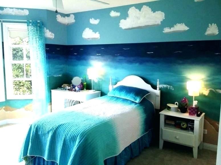 Sea Themed Bedroom – Matthewfarewell.co Within Vintage Sea Shore All Over Printed Window Curtains (Photo 18 of 47)