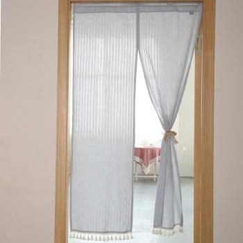 Senarai Harga Cloth Printed Half Panel Curtain Terbaru Di Within Embroidered Ladybugs Window Curtain Pieces (View 34 of 50)