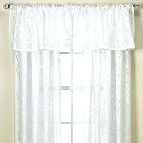 Sheer Swags For Windows – Uknatura Intended For White Micro Striped Semi Sheer Window Curtain Pieces (View 12 of 30)