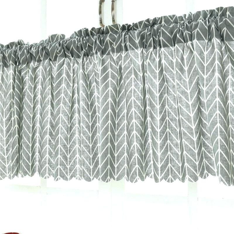 Sheer White Window Valances – Deepss.co With Regard To Vertical Ruffled Waterfall Valances And Curtain Tiers (Photo 38 of 43)