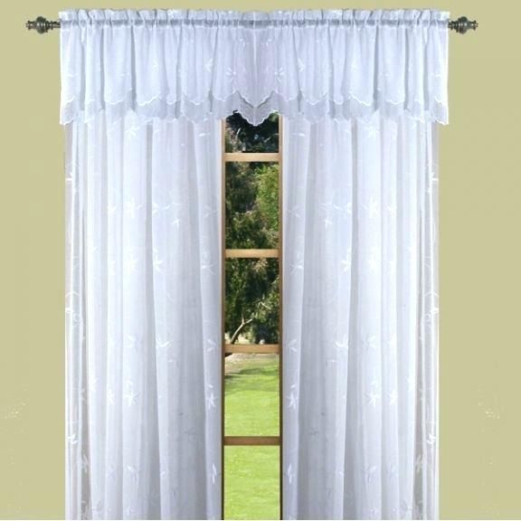 Sheer Window Valances – Freemobie360 With Regard To White Micro Striped Semi Sheer Window Curtain Pieces (View 24 of 30)