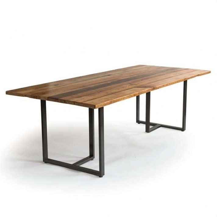 Stafford Reclaimed Extending Dining Tables For Well Known Reclaimed Wood Dining Tables – Saltandblues (View 24 of 30)