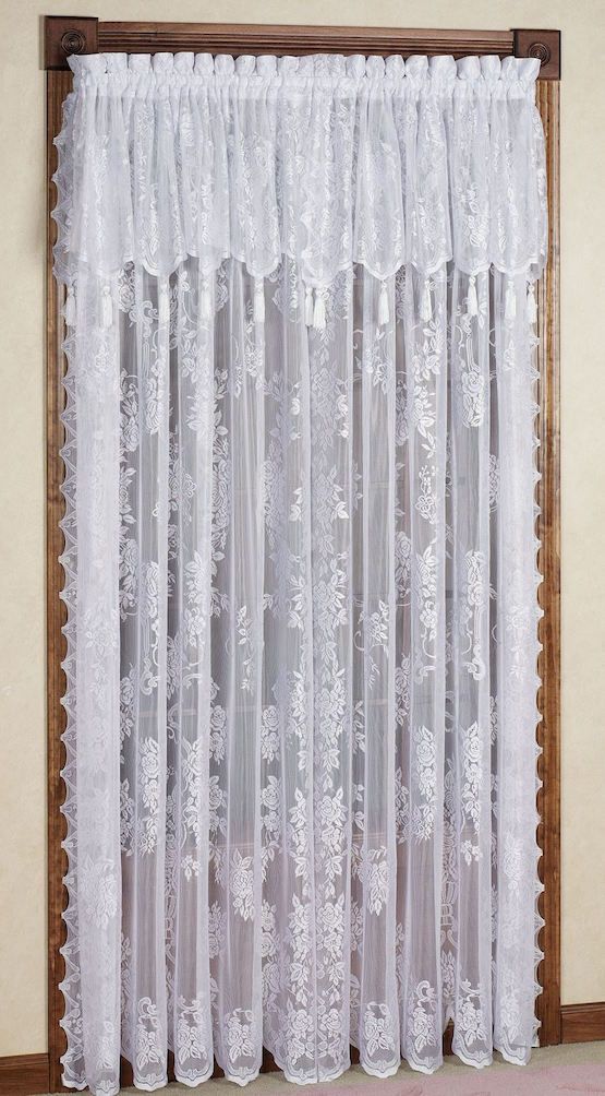 The Granny Decor Mistakes You Might Be Making | Lace Within Ivory Knit Lace Bird Motif Window Curtain (View 25 of 50)
