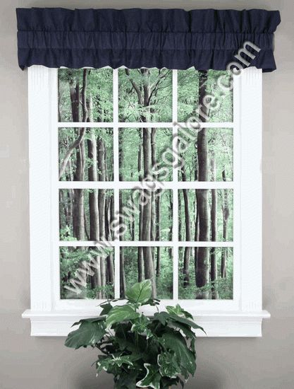 This Rod Sleeve Topper Is A Unique Profile Valance Topper It In Tailored Toppers With Valances (Photo 6 of 30)