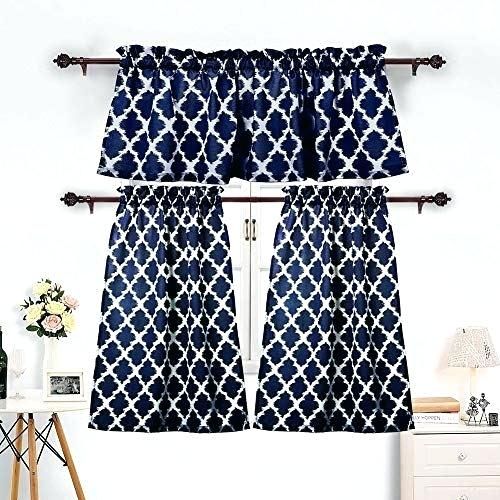 Tier Window Curtains – Tomasloewy Intended For Traditional Two Piece Tailored Tier And Swag Window Curtains Sets With Ornate Rooster Print (View 9 of 50)