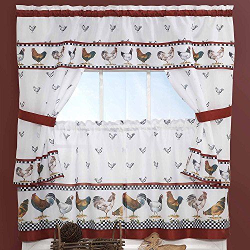 Top 17 Best Cottage Curtains – Top Decor Tips Intended For Top Of The Morning Printed Tailored Cottage Curtain Tier Sets (Photo 12 of 50)