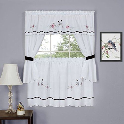 Top 17 Best Cottage Curtains – Top Decor Tips Throughout Top Of The Morning Printed Tailored Cottage Curtain Tier Sets (Photo 20 of 50)
