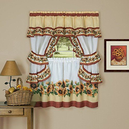 Top 20 Cabin Curtains – Top Decor Tips With Regard To Top Of The Morning Printed Tailored Cottage Curtain Tier Sets (View 34 of 50)