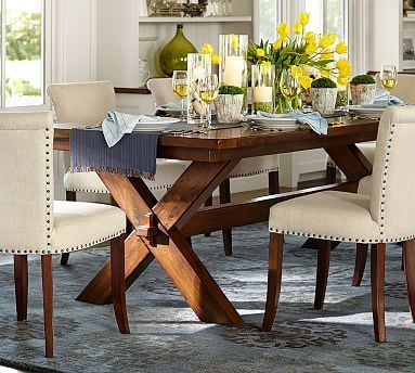 Toscana Extending Dining Table, Alfresco Brown In 2019 Pertaining To Preferred Tuscan Chestnut Toscana Pedestal Extending Dining Tables (View 2 of 20)