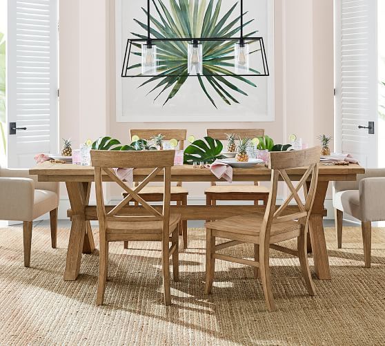 Toscana Extending Dining Table Seadrift Pottery Barn With Within Current Seadrift Banks Extending Dining Tables (Photo 7 of 20)