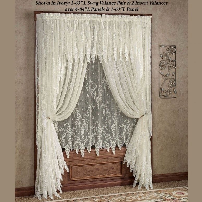 Touch Of Class Valances – Proslimelt.live For Vertical Ruffled Waterfall Valances And Curtain Tiers (Photo 30 of 43)