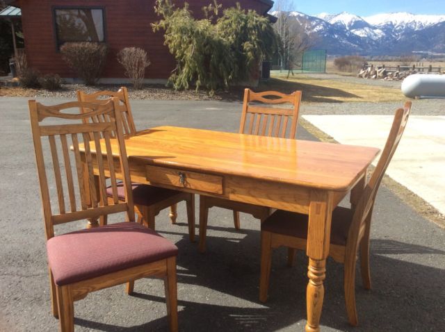 Trendy West Dining Tables Inside Lexington American Country West Keeping Table Dining Solid Oak Made Usa  36x (View 21 of 30)
