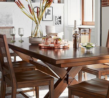 Tuscan Chestnut Toscana Extending Dining Tables Pertaining To Famous Toscana Extending Dining Table & Buffet, Tuscan Chestnut (Photo 3 of 30)