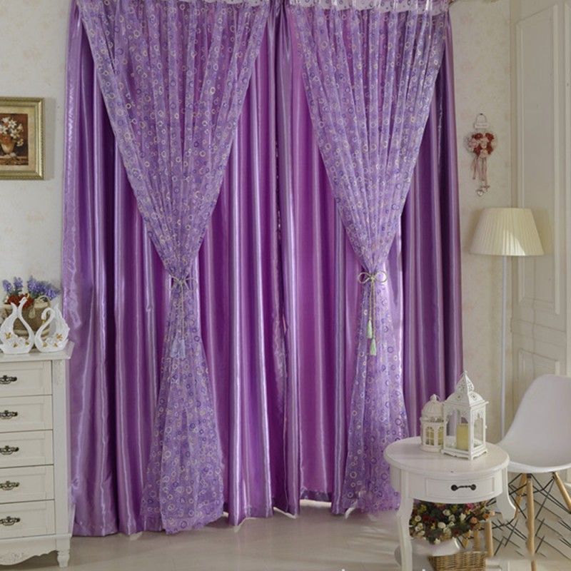 Us $3.09 17% Off|tulle Voile Circle Bubble Door Room Modern Home Decor  Scarf Sheer Voile Door Window Curtain Drape Panel Valances In Curtains From Throughout Circle Curtain Valances (Photo 11 of 30)