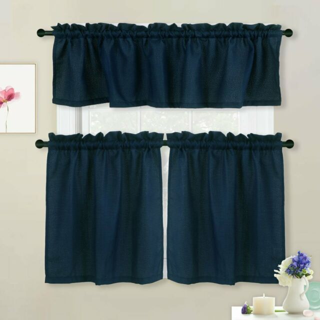 Valance/tier Curtain Window For Kitchen/bathroom Rod Pocket Kitchen Cafe  Curtain In Rod Pocket Kitchen Tiers (Photo 4 of 50)