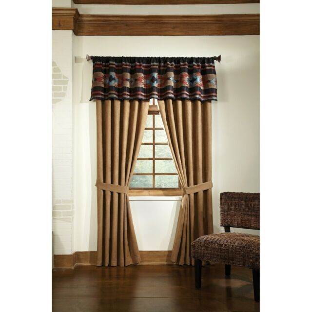 Veratex 561818 Santa Fe Tailored Valance Pertaining To Tailored Toppers With Valances (Photo 29 of 30)
