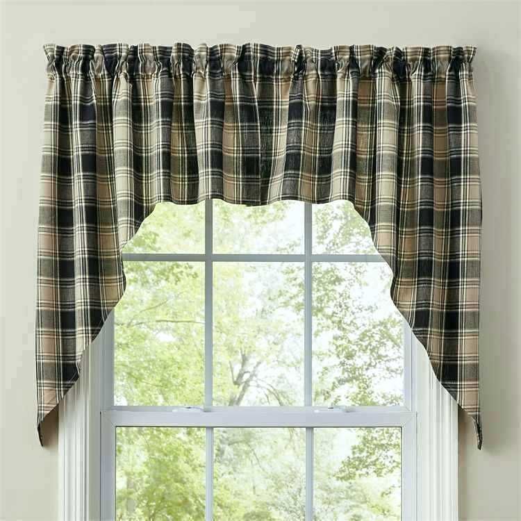 White Swagchen Curtains Blue Grey Enchanting Units Licious Inside Red Primitive Kitchen Curtains (Photo 10 of 30)