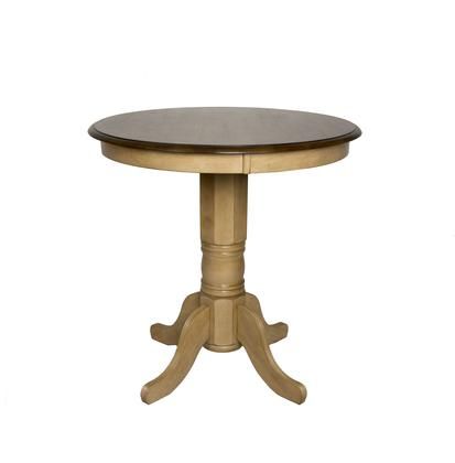 Widely Used Sunset Trading Dlubr3636cbpw Throughout Brooks Round Dining Tables (View 27 of 30)
