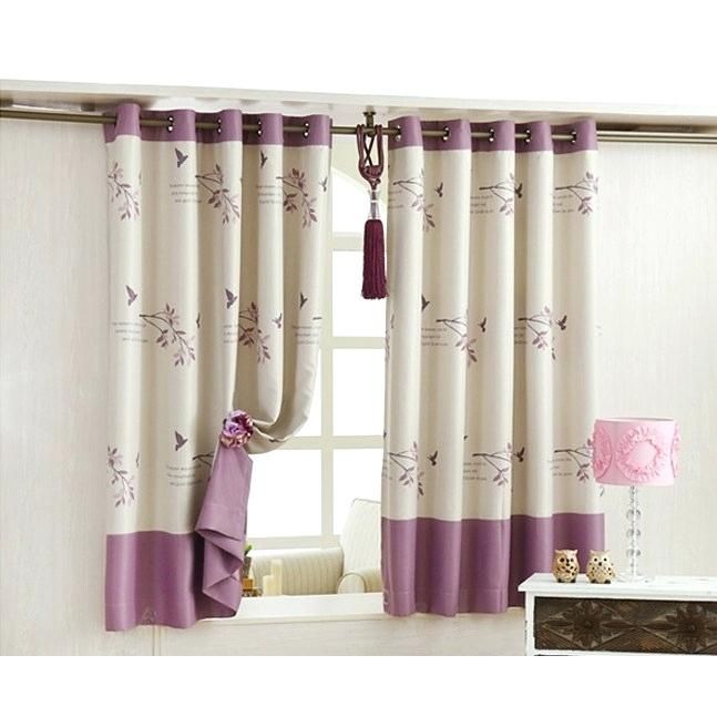 Window Cotton – Elavakasino.co For Rod Pocket Cotton Striped Lace Cotton Burlap Kitchen Curtains (Photo 21 of 30)