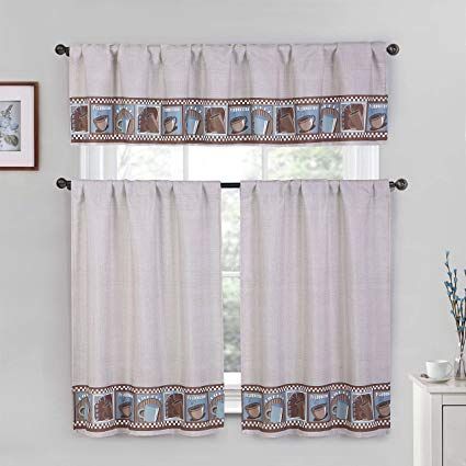 Windows Curtain – Dichvusonnha Within Cotton Blend Grey Kitchen Curtain Tiers (Photo 25 of 47)