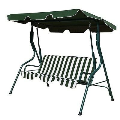 1pcs 3 Seats Patio Canopy Swing Hammock Outdoor Garden Intended For Garden Leisure Outdoor Hammock Patio Canopy Rocking Chairs (View 20 of 20)