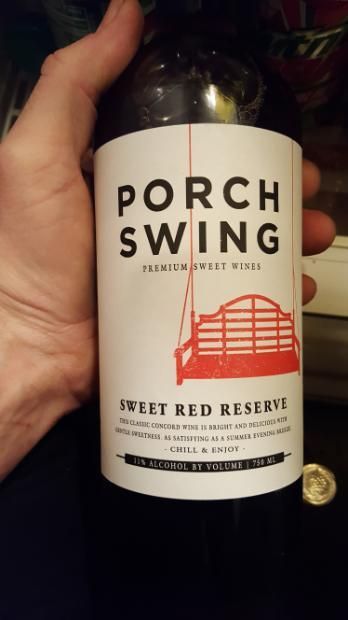 2016 Porch Swing Concord Sweet Red Reserve, Usa, California With Regard To Vineyard Porch Swings (View 19 of 20)
