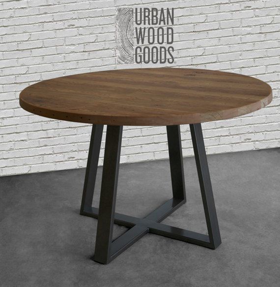 20 Best Ideas Acacia Top Dining Tables with Metal Legs