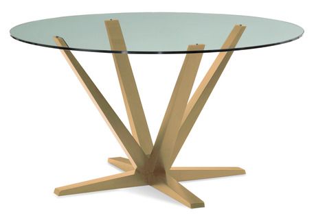 Aura Round Dining Table – Glass Top For Most Recently Released Round Dining Tables With Glass Top (View 2 of 20)
