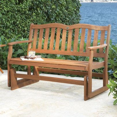 Benches Gliders – Home Improvement Ideas With Traditional Glider Benches (Photo 11 of 20)