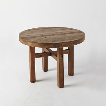 Best And Newest Small Round Dining Tables With Reclaimed Wood Intended For Emmerson Round Dining Table:42 Inches:reclaimed Pine V2 In (View 3 of 20)