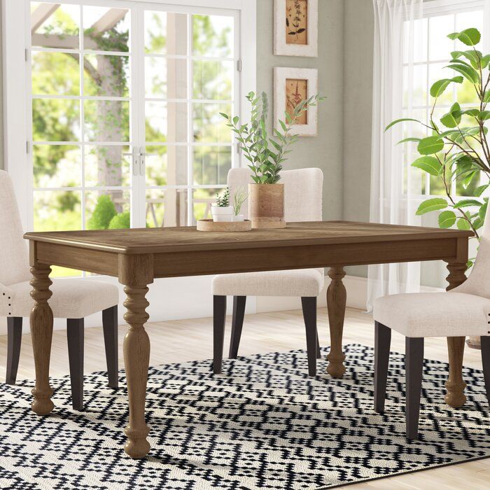 Bloomingdale Transitional Dining Table Pertaining To Newest Transitional 6 Seating Casual Dining Tables (View 13 of 20)
