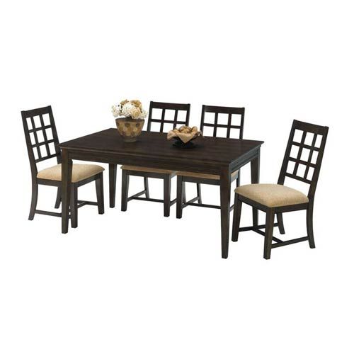 Casual Traditions Walnut Rectangular Dining Table For Most Up To Date Transitional Antique Walnut Drop Leaf Casual Dining Tables (View 20 of 20)