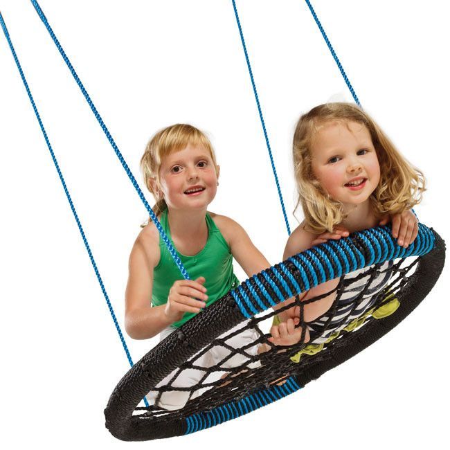 Childrens Garden Birds Nest Group Swing Seat Complete With For Nest Swings With Adjustable Ropes (Photo 15 of 20)