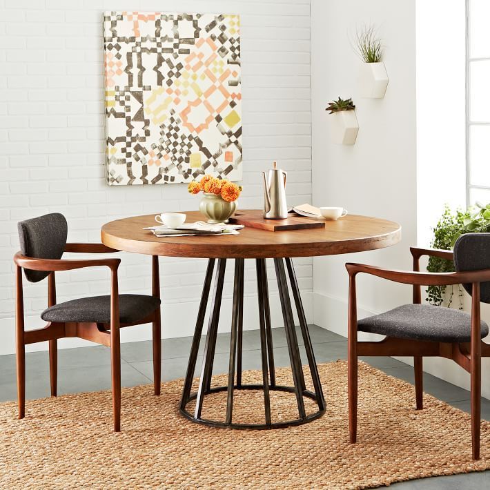 20 Best Ideas Small Round Dining Tables With Reclaimed Wood