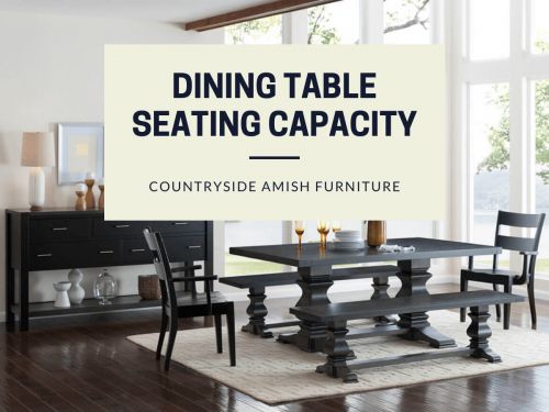 Current Rustic Country 8 Seating Casual Dining Tables In Dining Table Size & Seating Capacity Guide (View 5 of 20)
