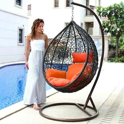 Egg Shaped Swing Chair – Nasties In Outdoor Wicker Plastic Tear Porch Swings With Stand (Photo 17 of 20)