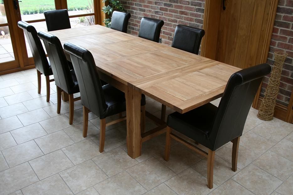Famous 8 Seater Wood Contemporary Dining Tables With Extension Leaf Within Stylish Extendable Dining Table Seat 12 Amazing  (View 9 of 20)