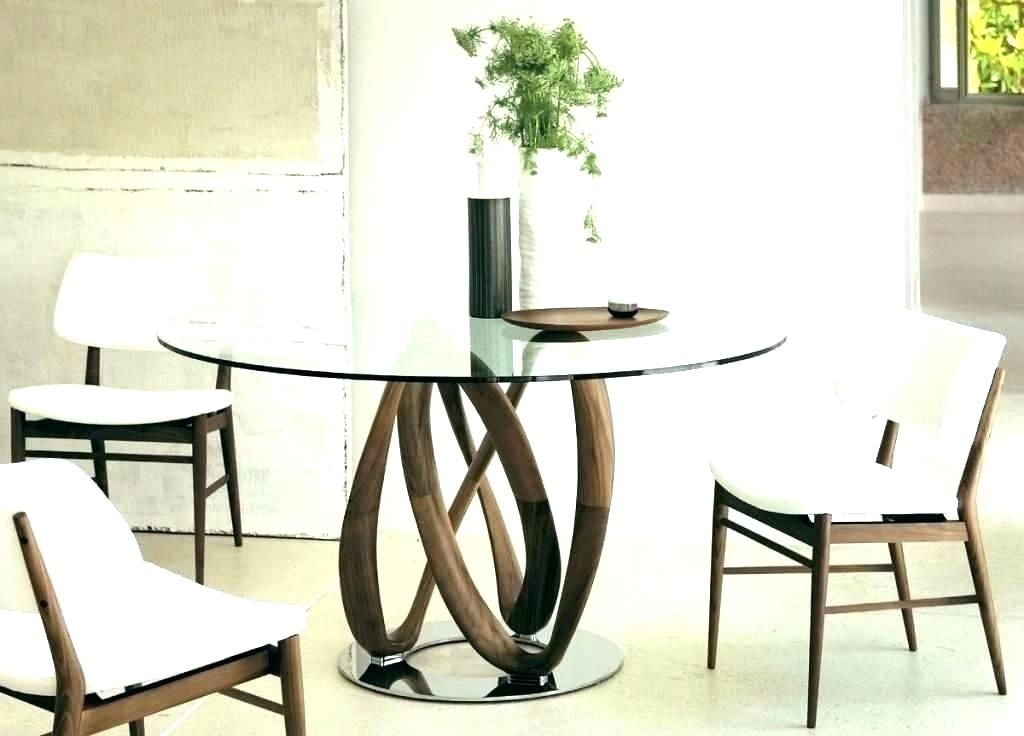 Famous Round Glass Top Dining Table And Chairs – Stichling Regarding Round Glass Top Dining Tables (Photo 17 of 20)