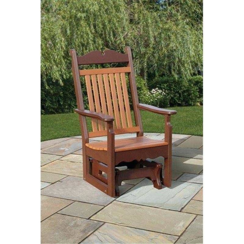 Glamorous Glider Outdoor Chair Furniture Extraordinary Inside Outdoor Patio Swing Glider Bench Chair S (Photo 19 of 20)