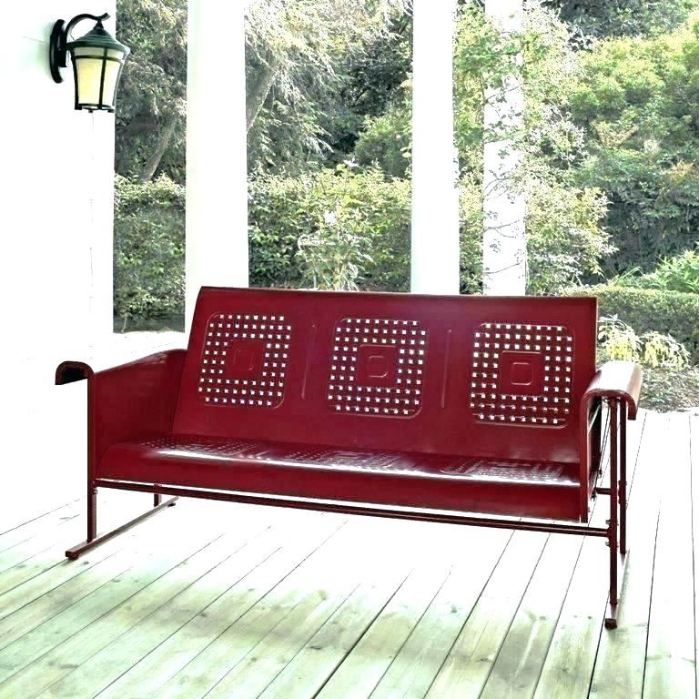 Glider Bench Cushions Outdoor Swing Replacement Patio Regarding Glider Benches With Cushions (Photo 17 of 20)