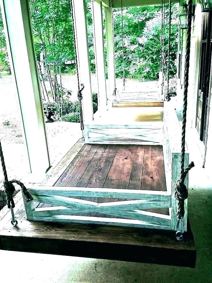 Hanging Porch Swing – Gaotizi With Hanging Daybed Rope Porch Swings (Photo 19 of 20)
